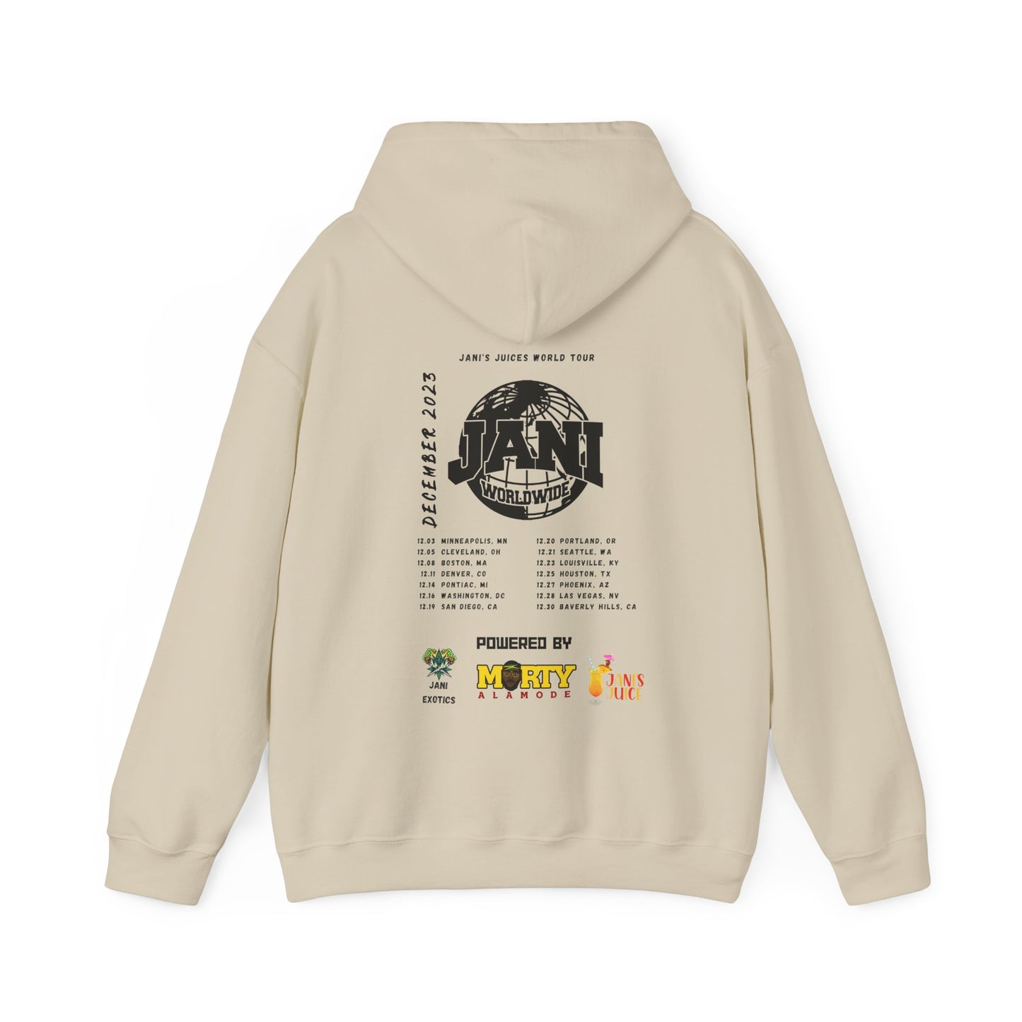 Jani Worldwide World Tour Hoodie