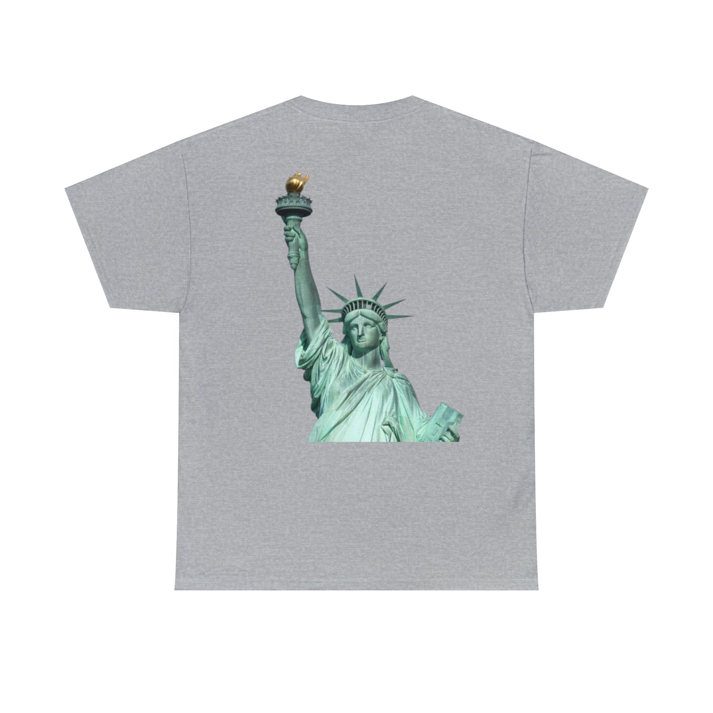 Jani Worldwide Statue of Liberty Unisex Heavy Cotton Tee