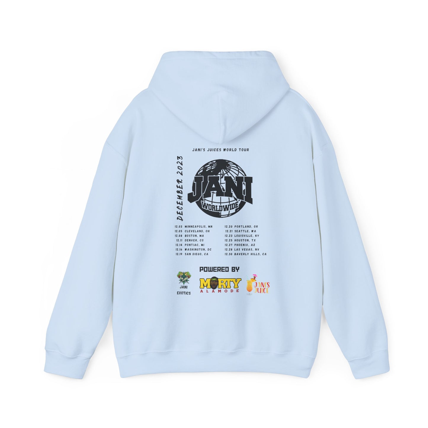 Jani Worldwide World Tour Hoodie