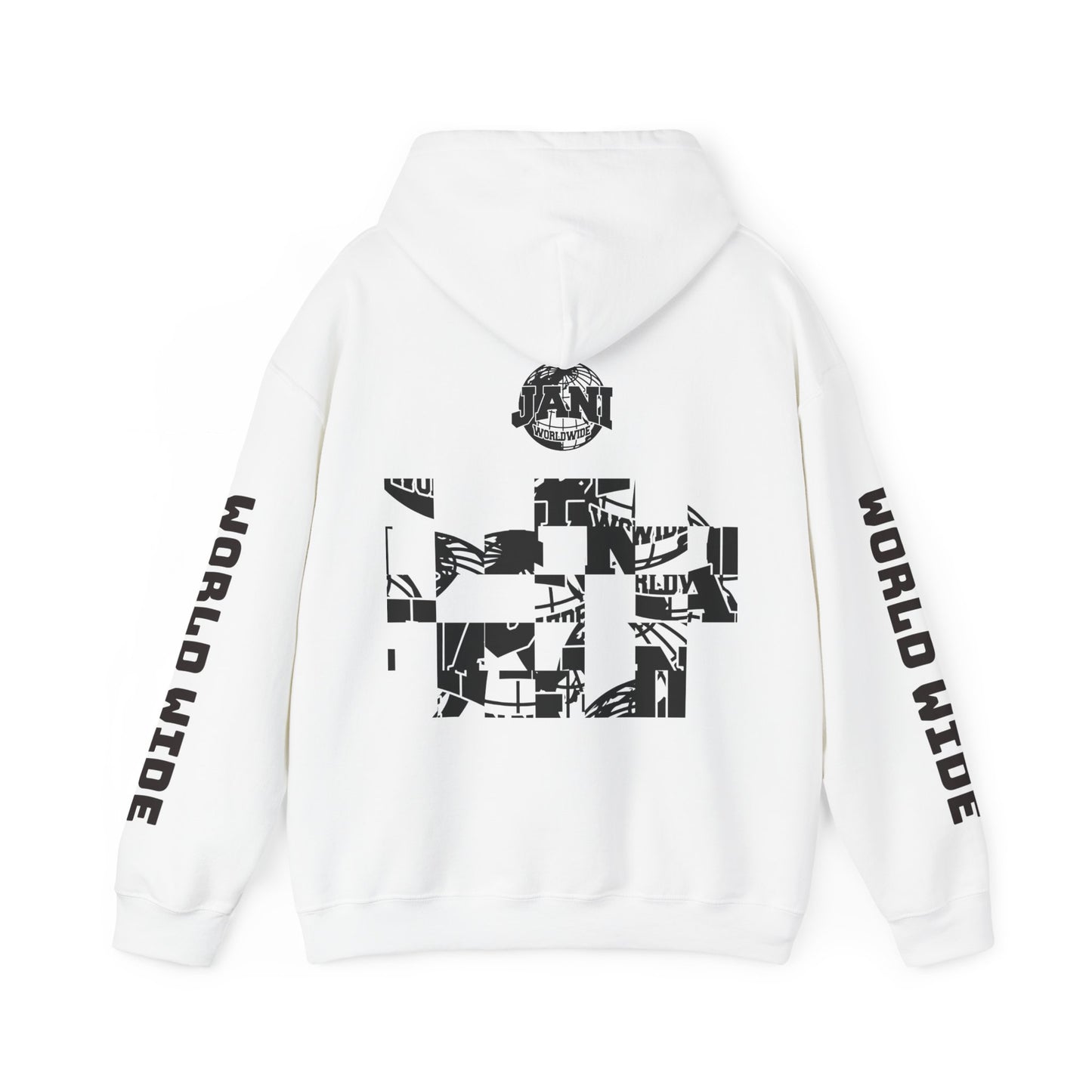 Scrambled Jani Worldwide Hoodie