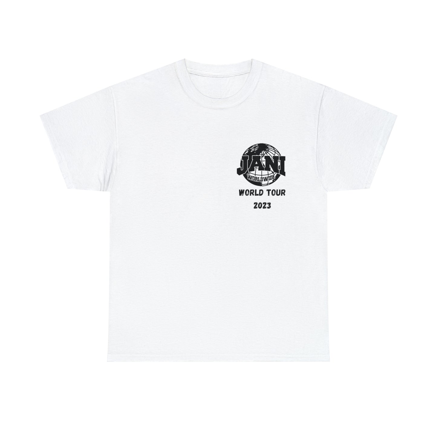 Jani World Tour Unisex Heavy Cotton Tee