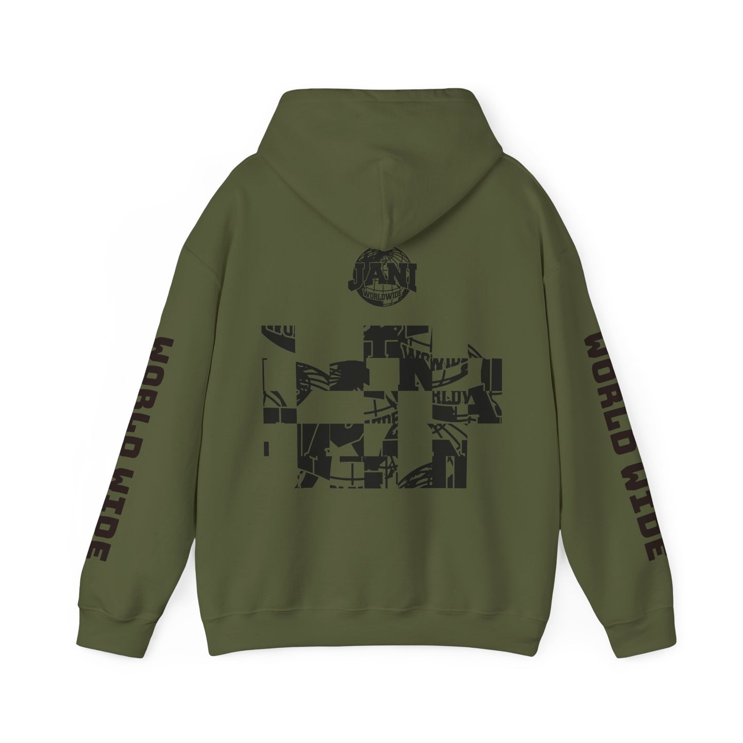 Scrambled Jani Worldwide Hoodie