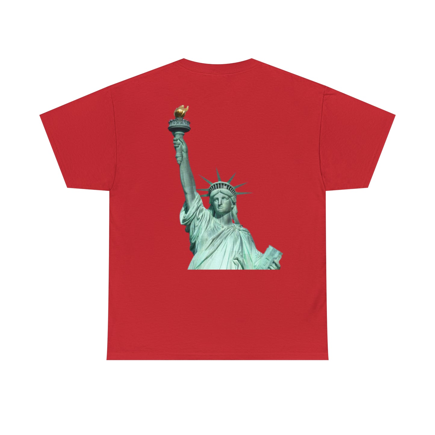 Jani Worldwide Statue of Liberty Unisex Heavy Cotton Tee