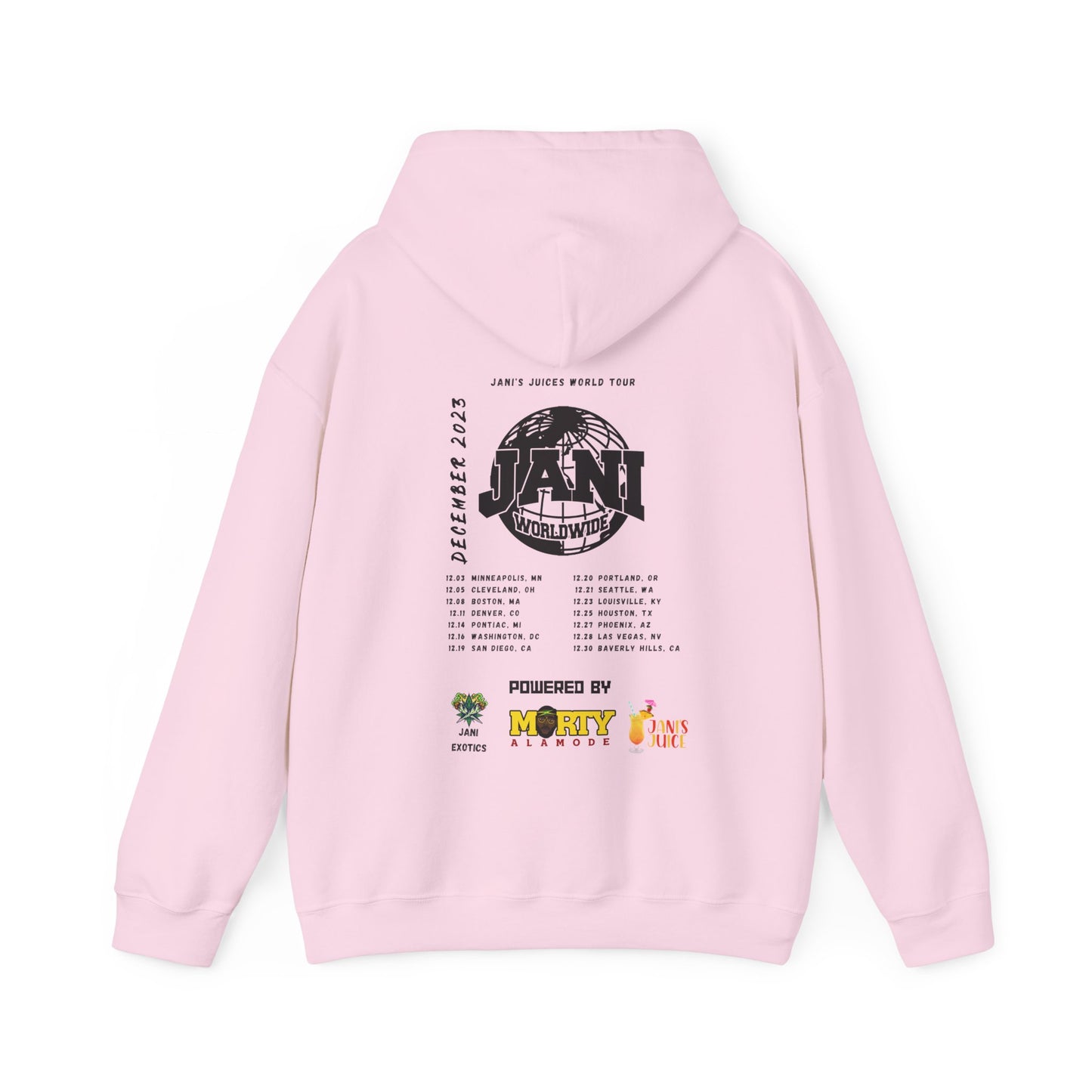 Jani Worldwide World Tour Hoodie