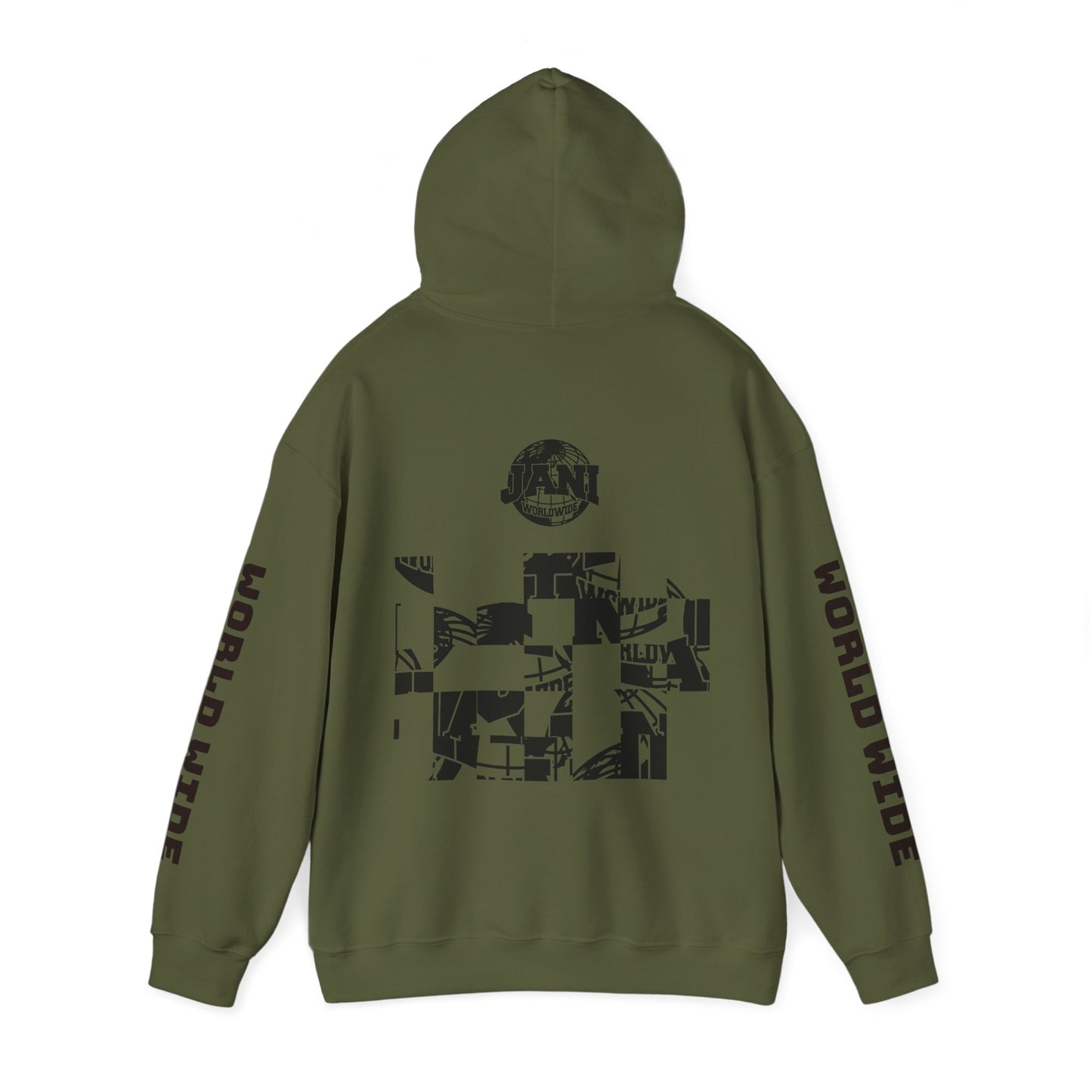 Scrambled Jani Worldwide Hoodie