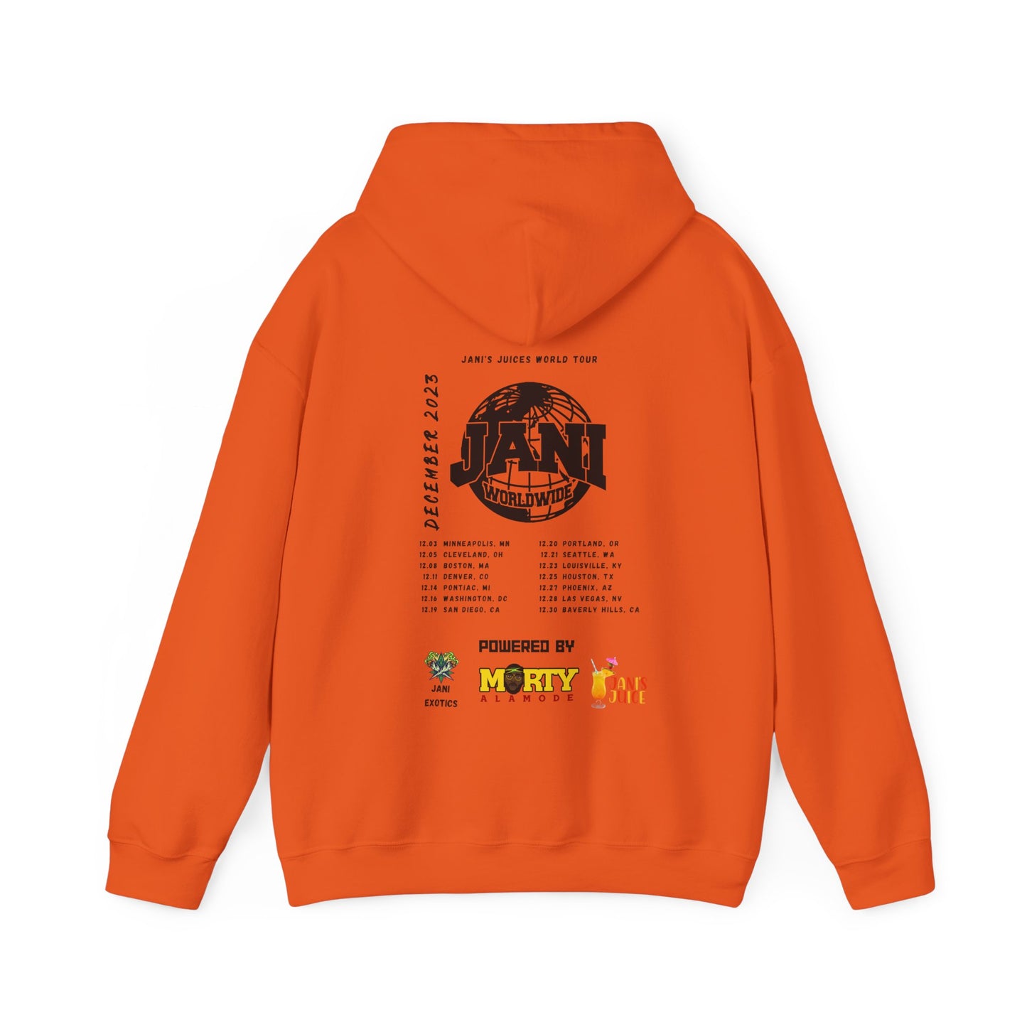 Jani Worldwide World Tour Hoodie