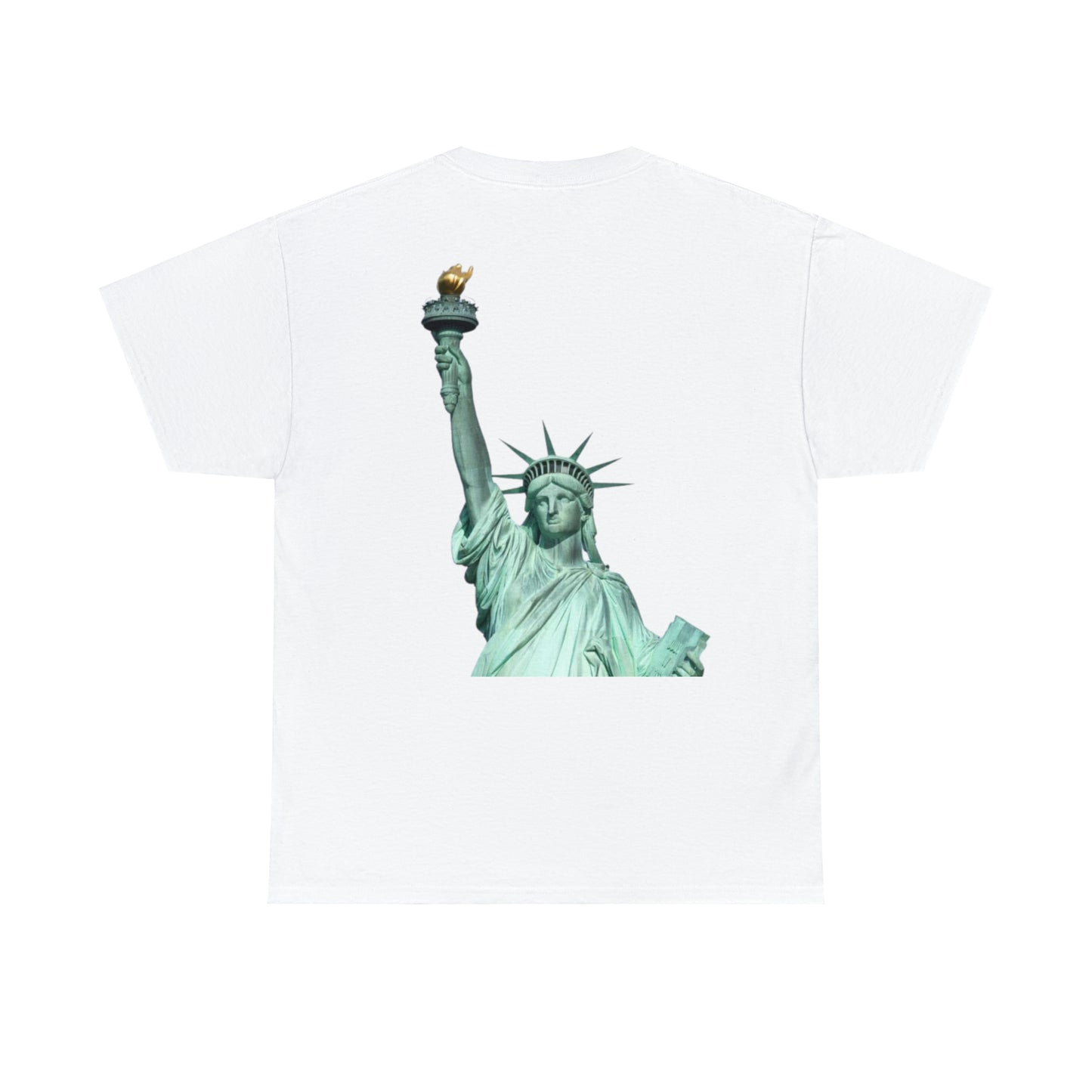 Jani Worldwide Statue of Liberty Unisex Heavy Cotton Tee