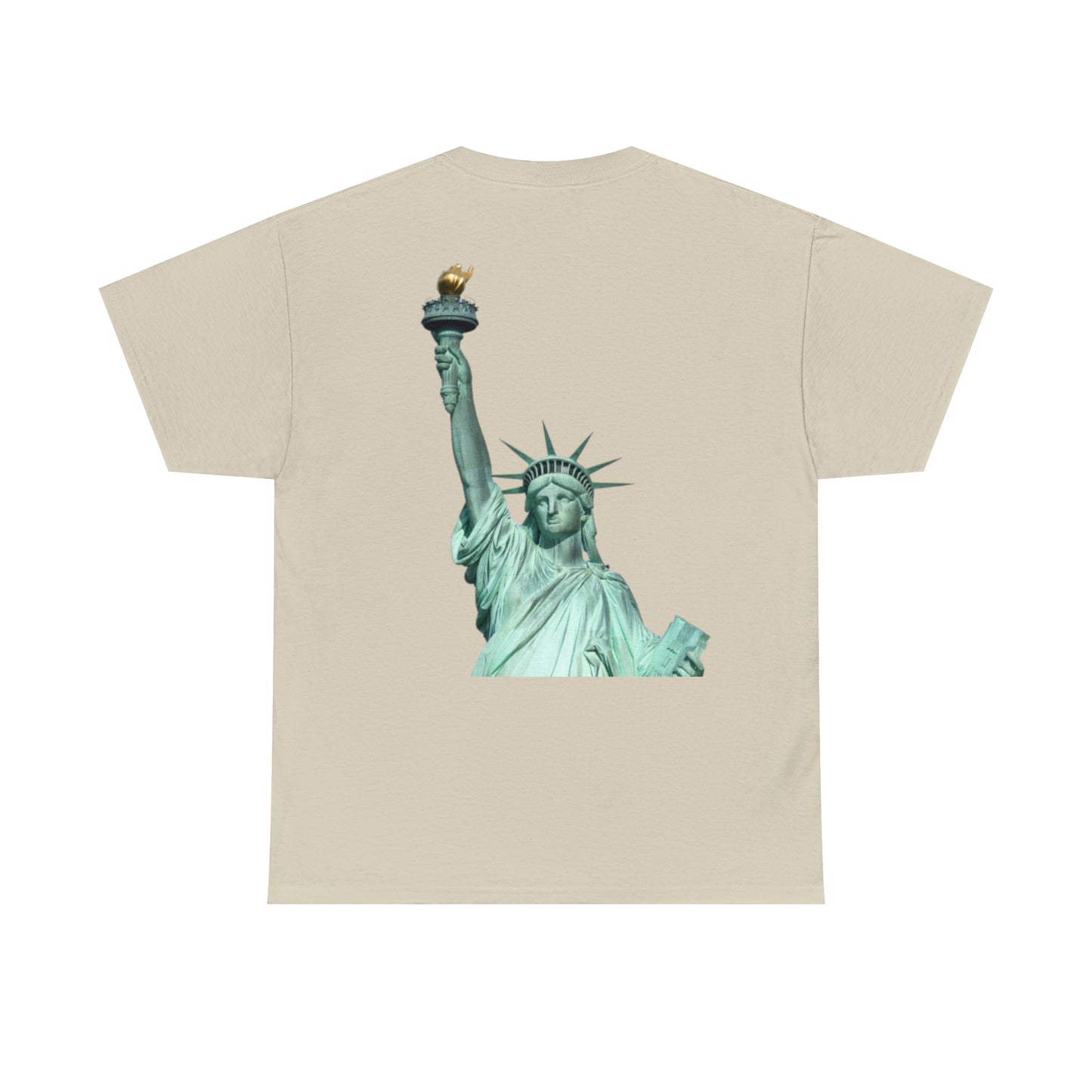 Jani Worldwide Statue of Liberty Unisex Heavy Cotton Tee