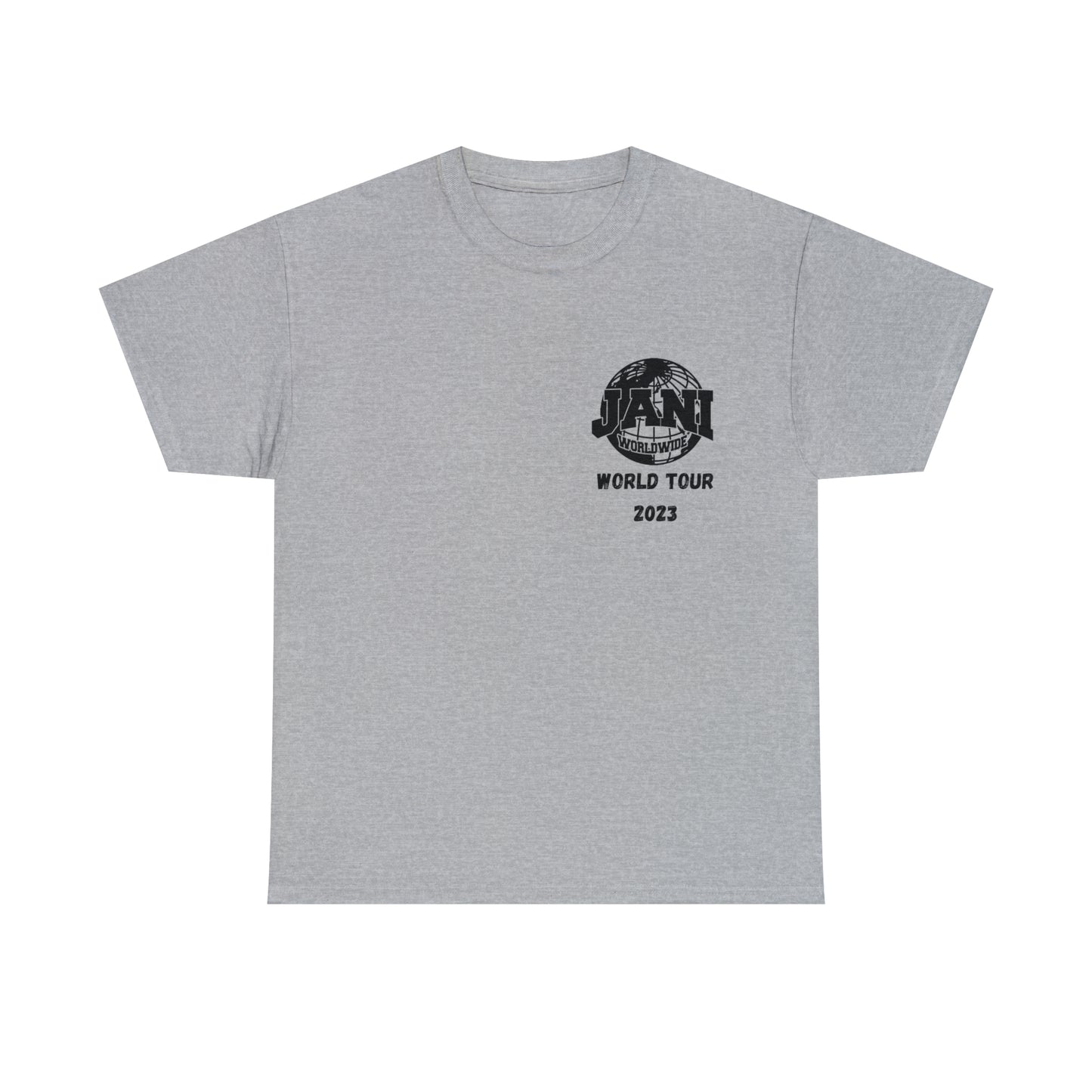 Jani World Tour Unisex Heavy Cotton Tee