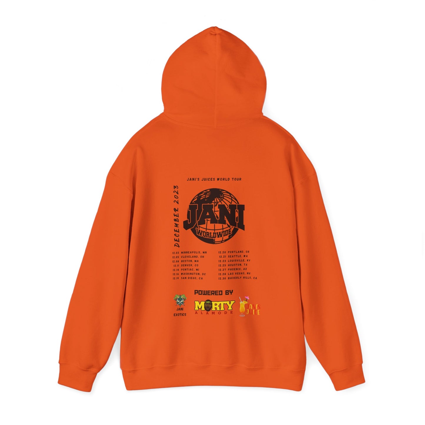 Jani Worldwide World Tour Hoodie